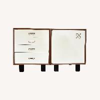 George Nelson for Herman Miller Set of 2 Cabinets