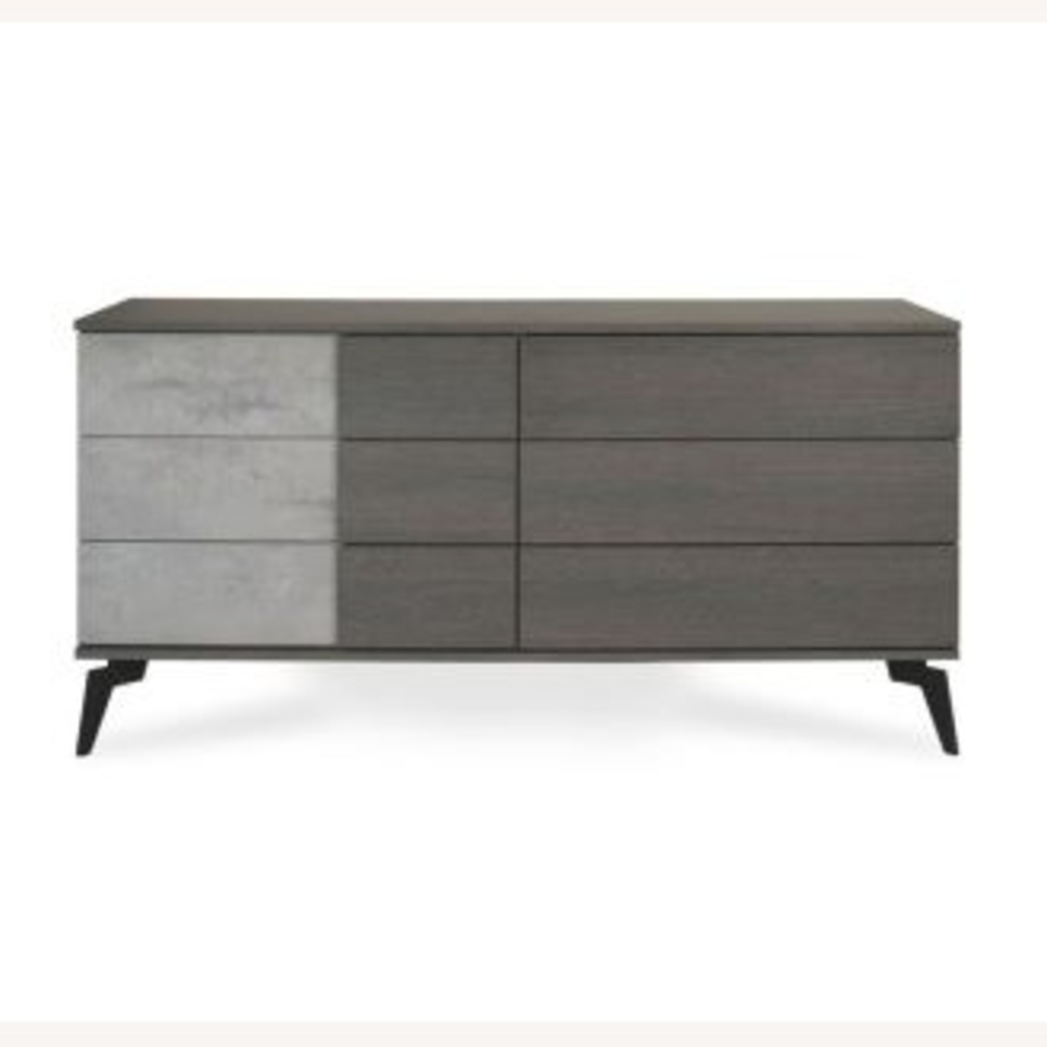 Wayfair Light Gray Wood Dresser - image-5