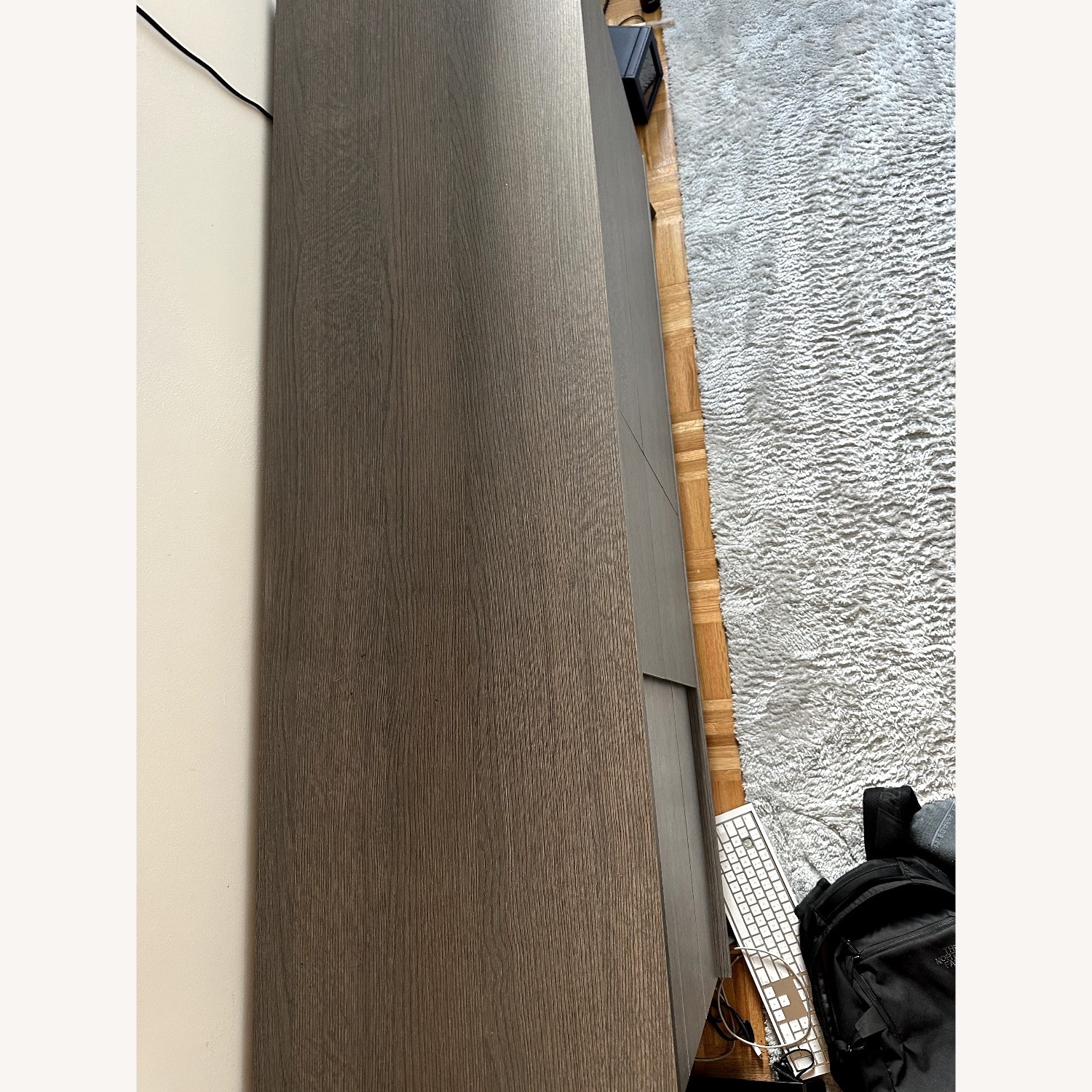 Wayfair Light Gray Wood Dresser - image-2