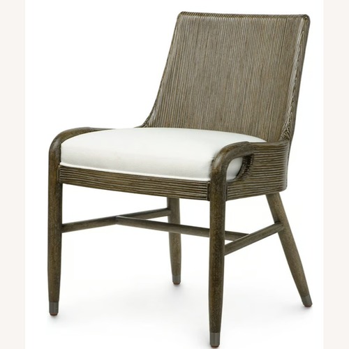 Used Palecek Dining Chairs Set of 4  for sale on AptDeco