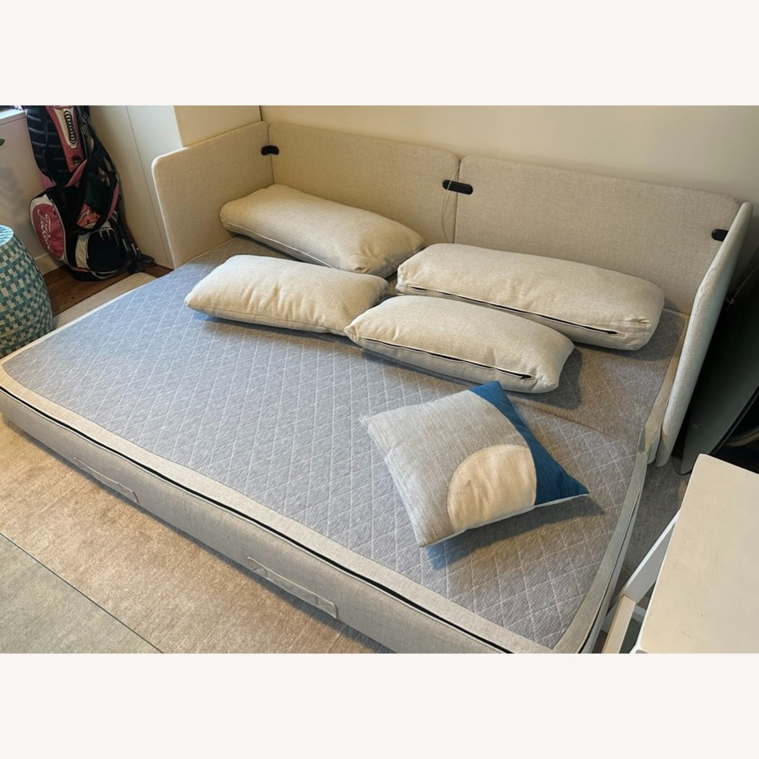 Burrow Natural Sleeper Sofa - image-2