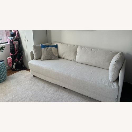 Used Burrow Natural Sleeper Sofa for sale on AptDeco