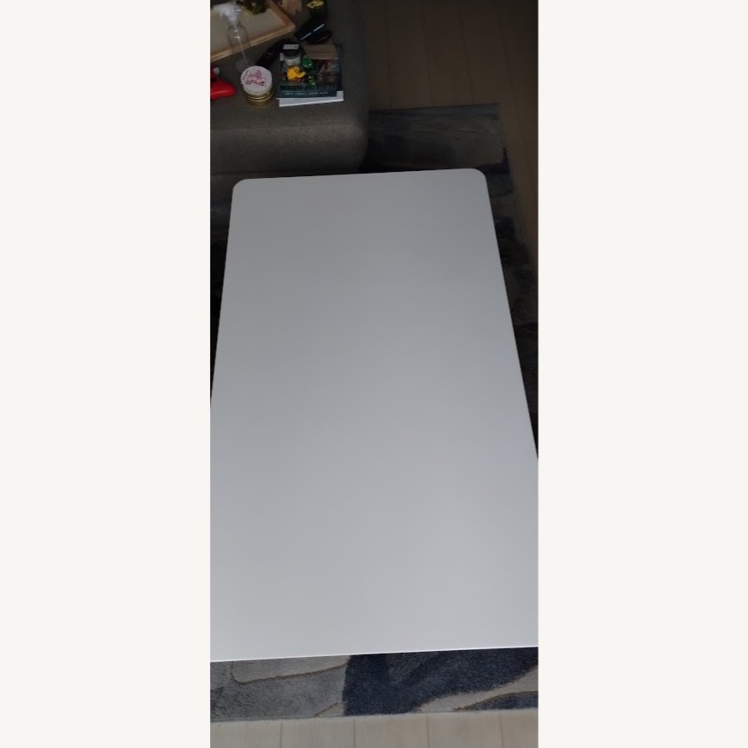 Dania Furniture White Coffee Table - image-1