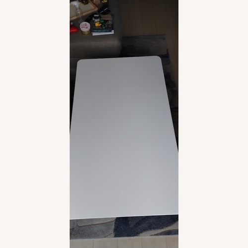 Used Dania Furniture White Coffee Table for sale on AptDeco