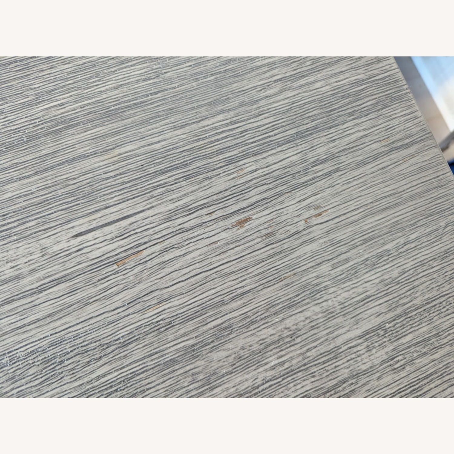 Wayfair Light Gray Wood Dining Table - image-4