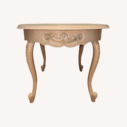 Used French-Style Round Side Table for sale on AptDeco