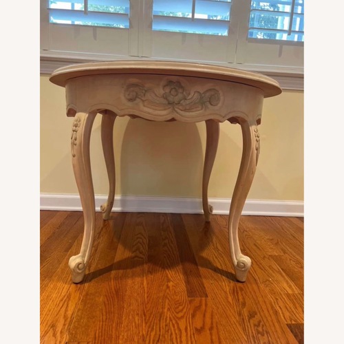 Used French-Style Round Side Table for sale on AptDeco