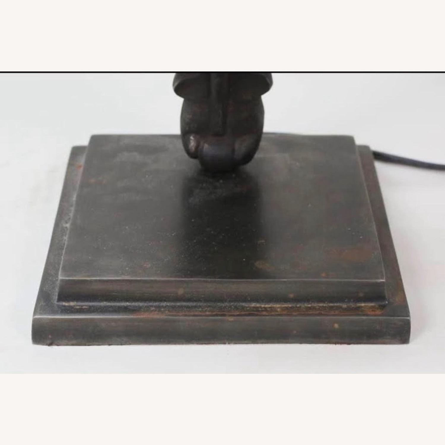 RH Cast Metal Acanthus Leaf Table Lamp - image-1