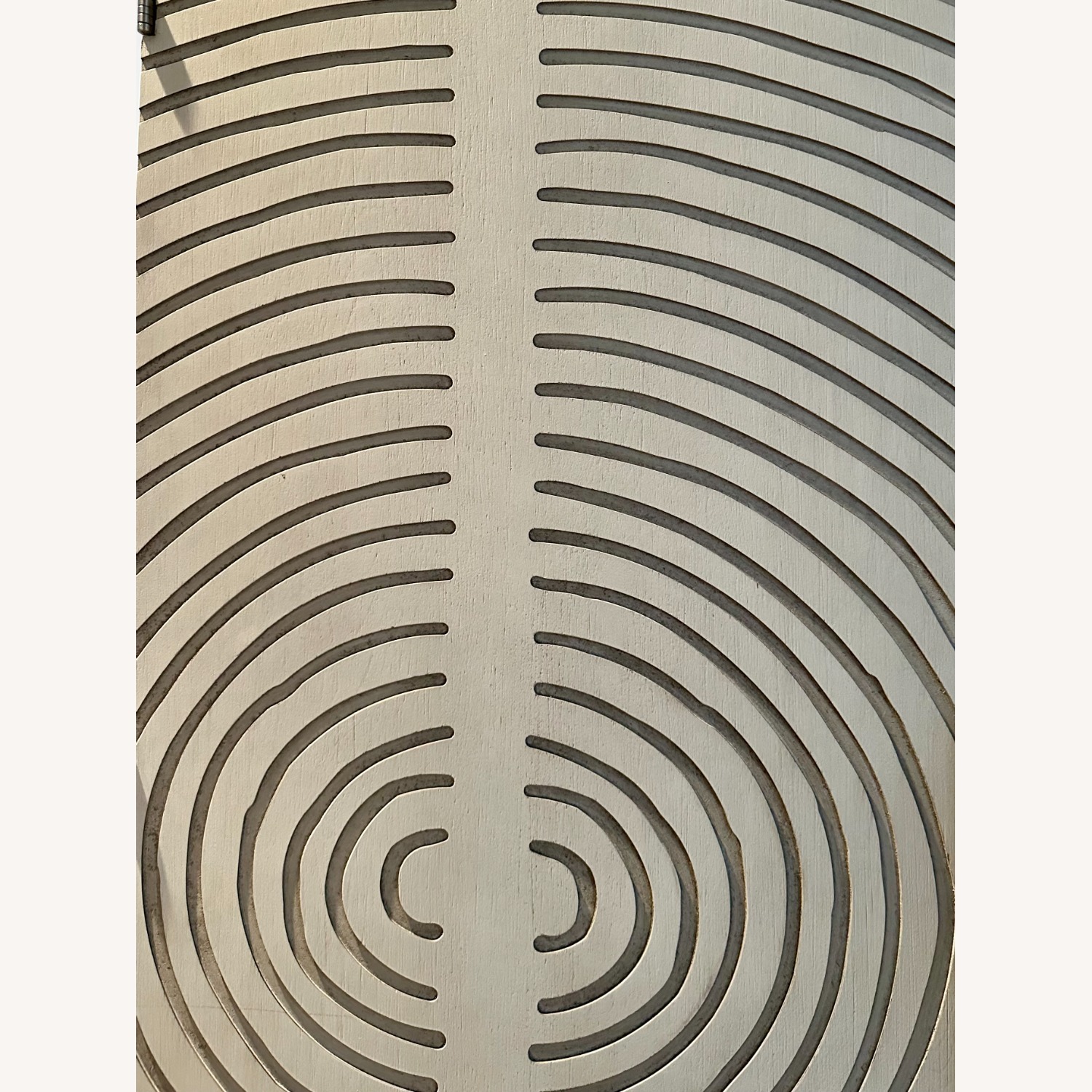 Crate & Barrel Dove White Storage Cabinet/Armoire - image-8