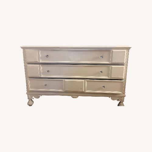 Used White Wood Dresser for sale on AptDeco