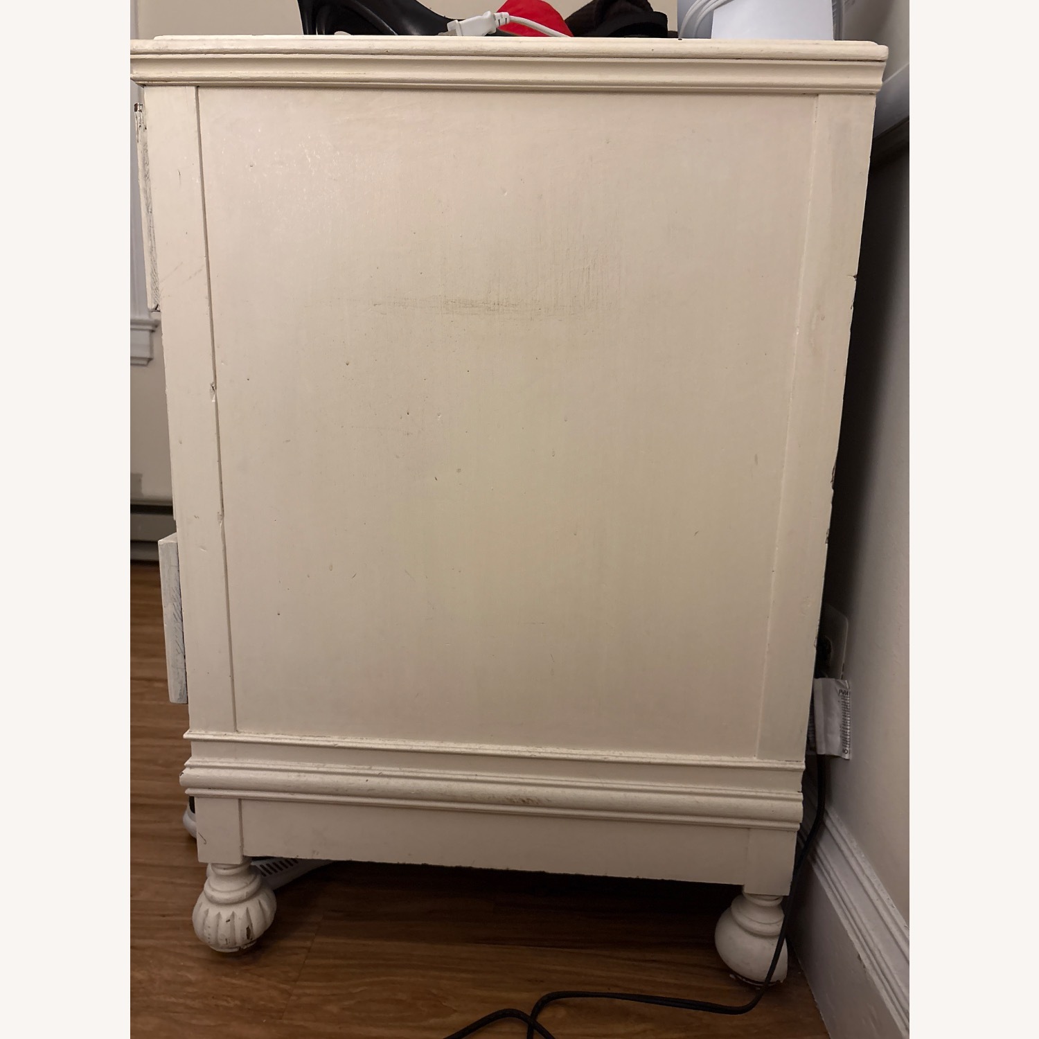 White Wood Dresser - image-2