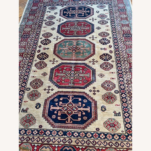 Used Kilim Rugs Wool Area Rug 4' x 8' for sale on AptDeco