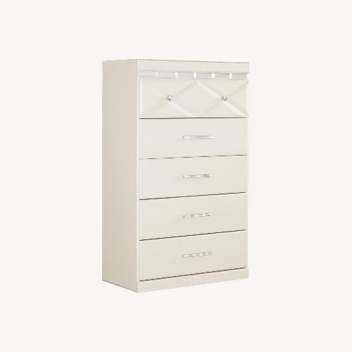 Used Ashley Furniture Dreamur 5 Draw Chest for sale on AptDeco