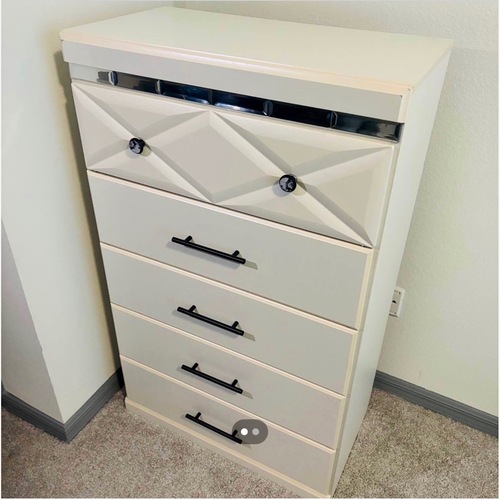Used Ashley Furniture Dreamur 5 Draw Chest for sale on AptDeco