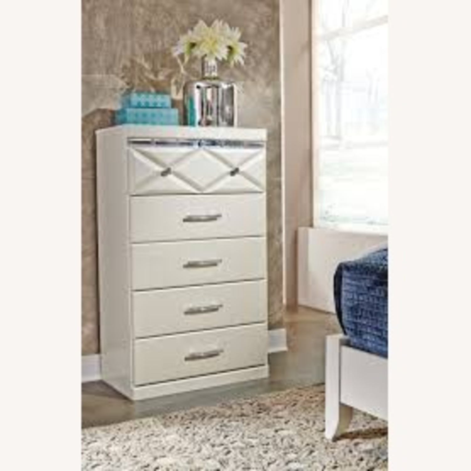 Ashley Furniture Dreamur 5 Draw Chest - image-4