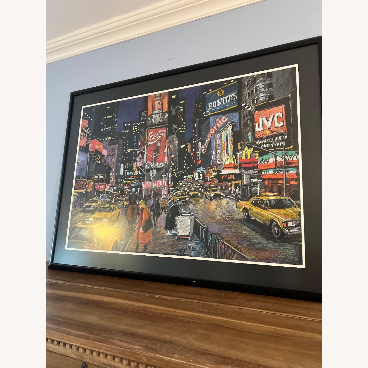 Framed Times Square Cityscape  - image-3