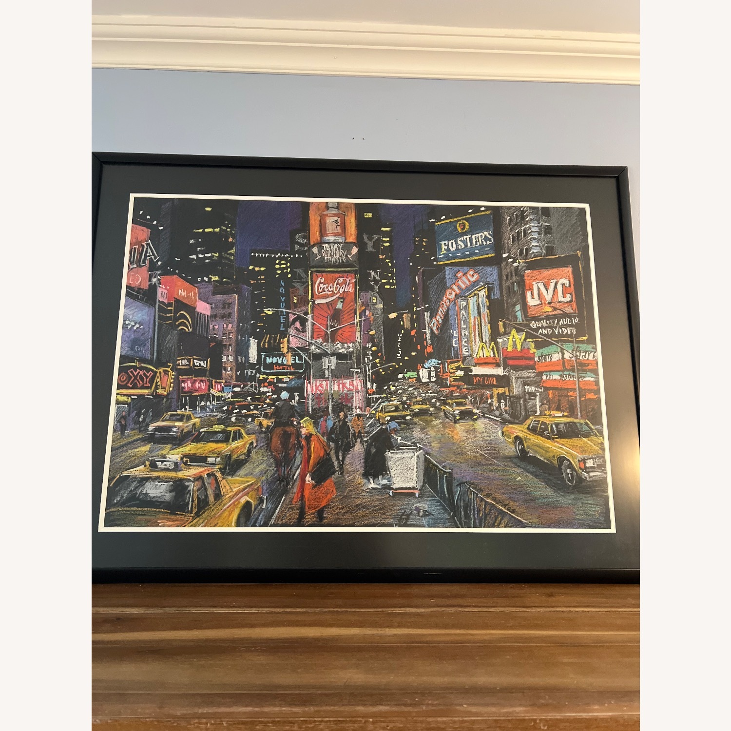 Framed Times Square Cityscape  - image-4