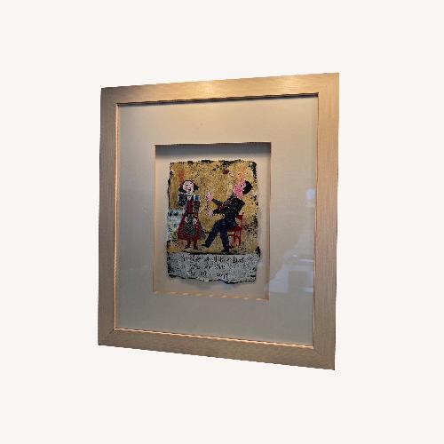 Used Framed Mixed-Media Folk Art by Barbara Olsen for sale on AptDeco