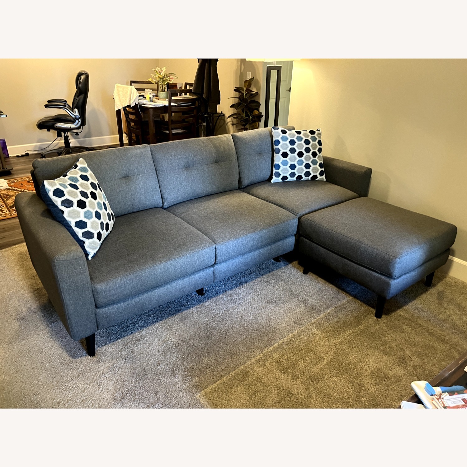 Burrow Nomad Modular Sofa with Ottoman  - image-1