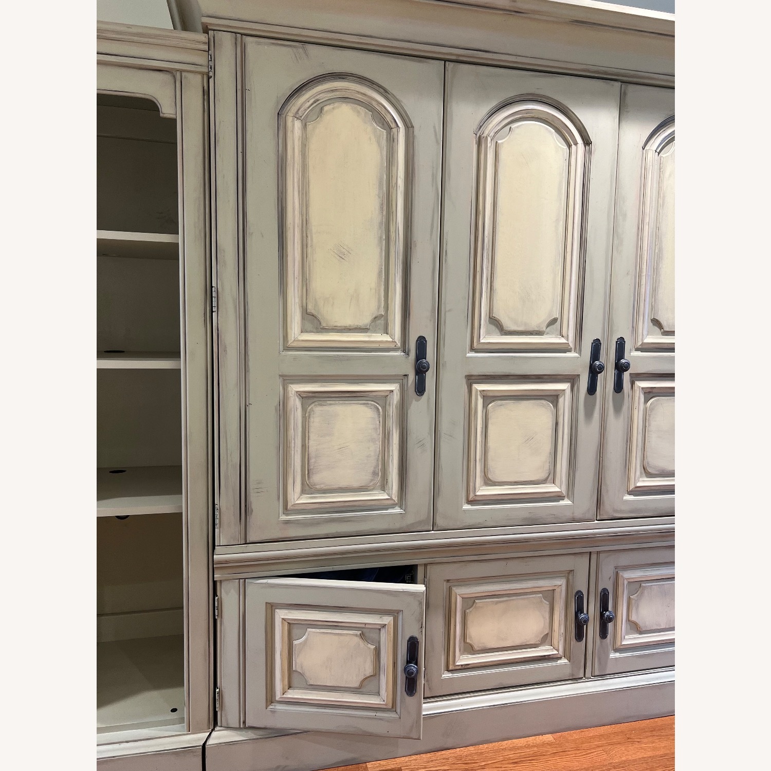 Luxury Armoire with Shelves & Drawers  - image-8