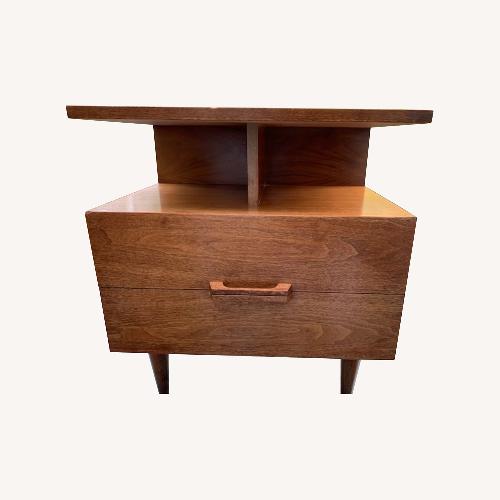 Used Vintage/Antique Dark Brown Wood Side Tables for sale on AptDeco
