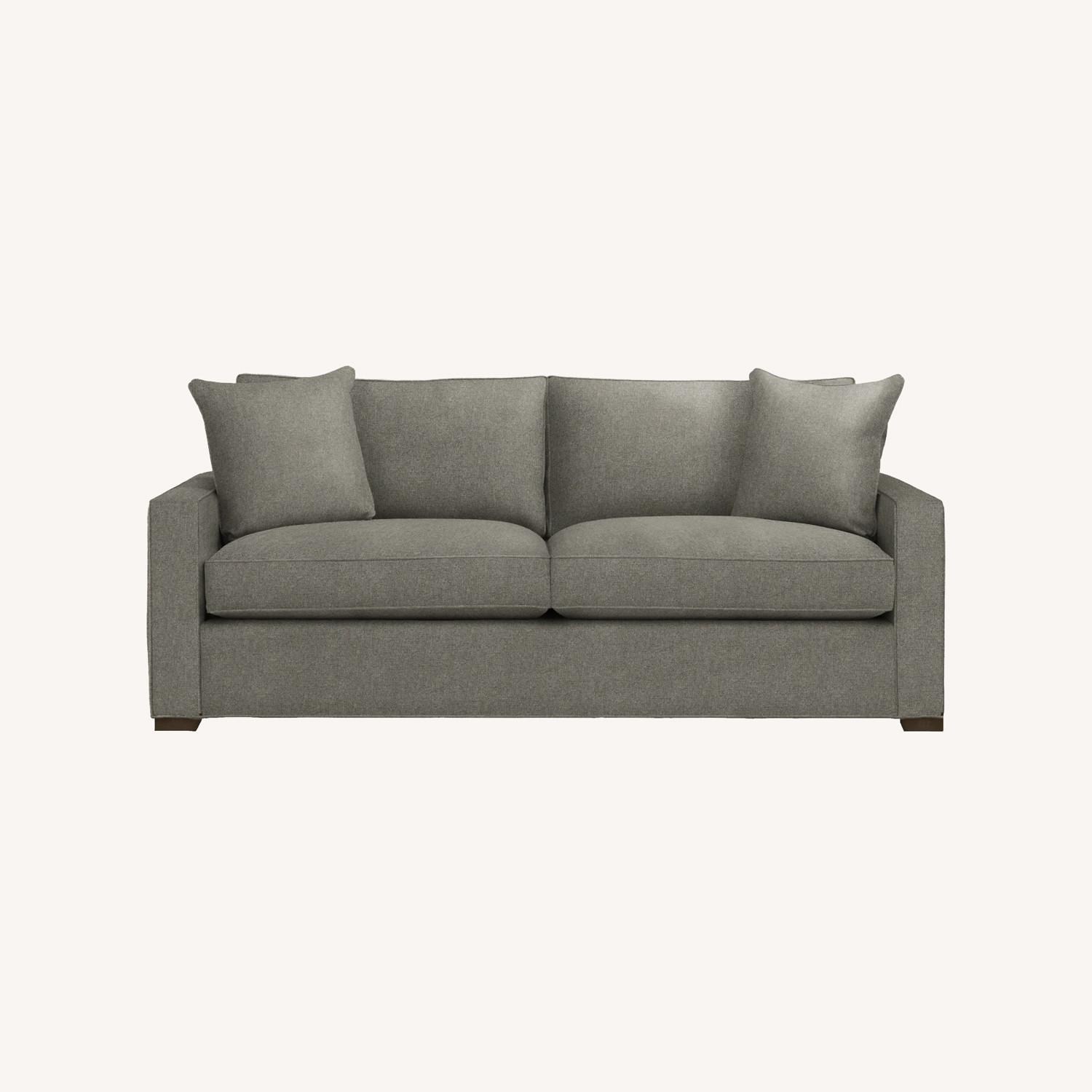 Room & Board York Dark Gray Fabric 2 Seater Sofa - image-0