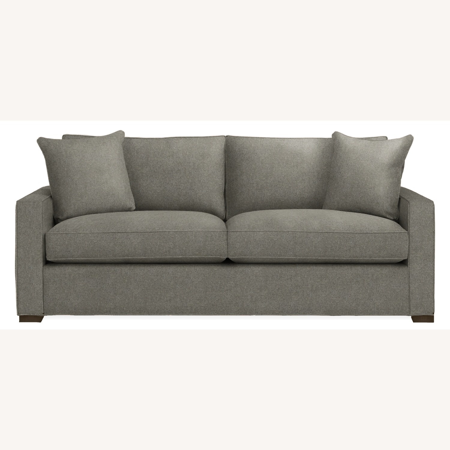 Room & Board York Dark Gray Fabric 2 Seater Sofa - image-5