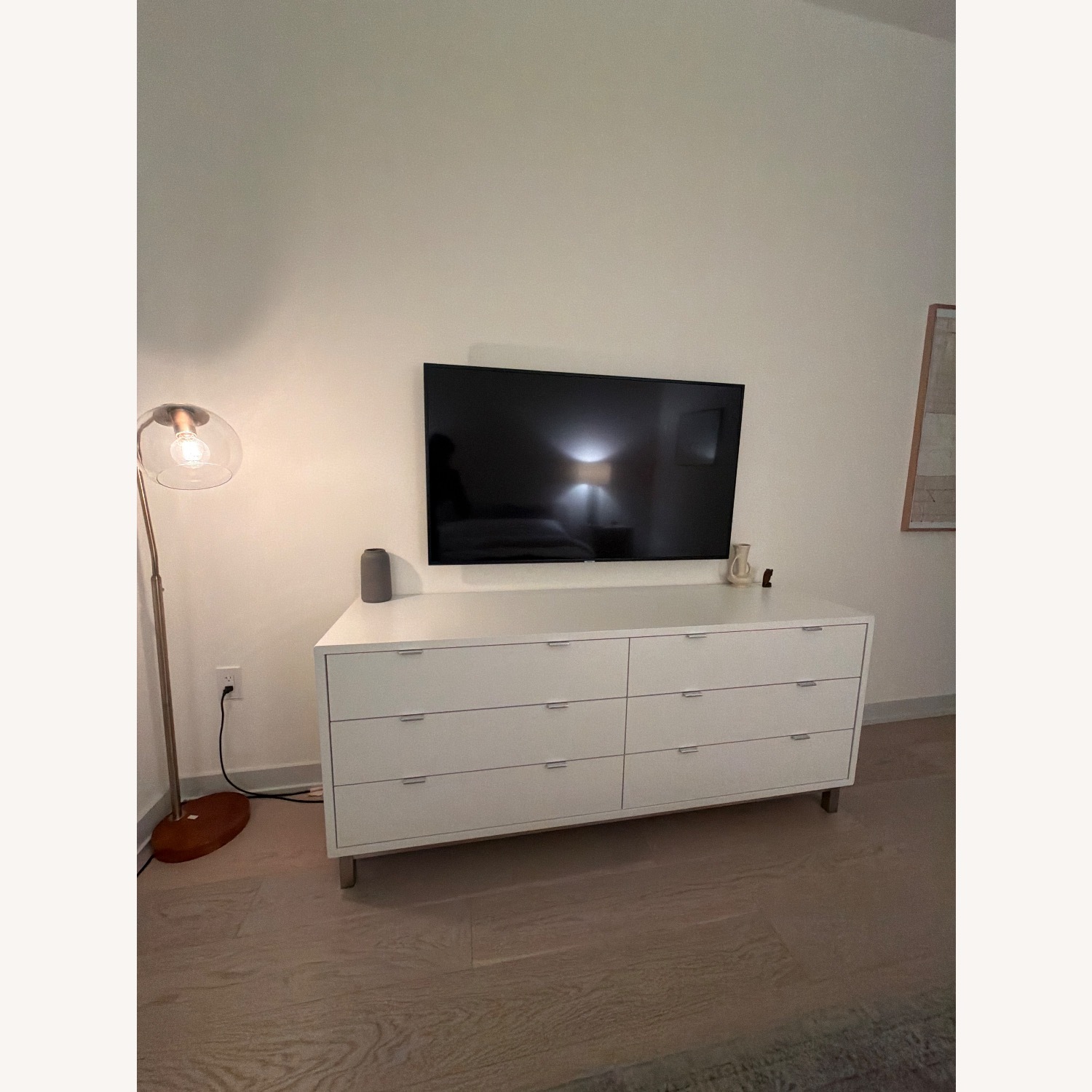 Room & Board White Dresser - image-2