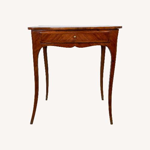 Used French Louis XV Revival Side Table With Drawer for sale on AptDeco