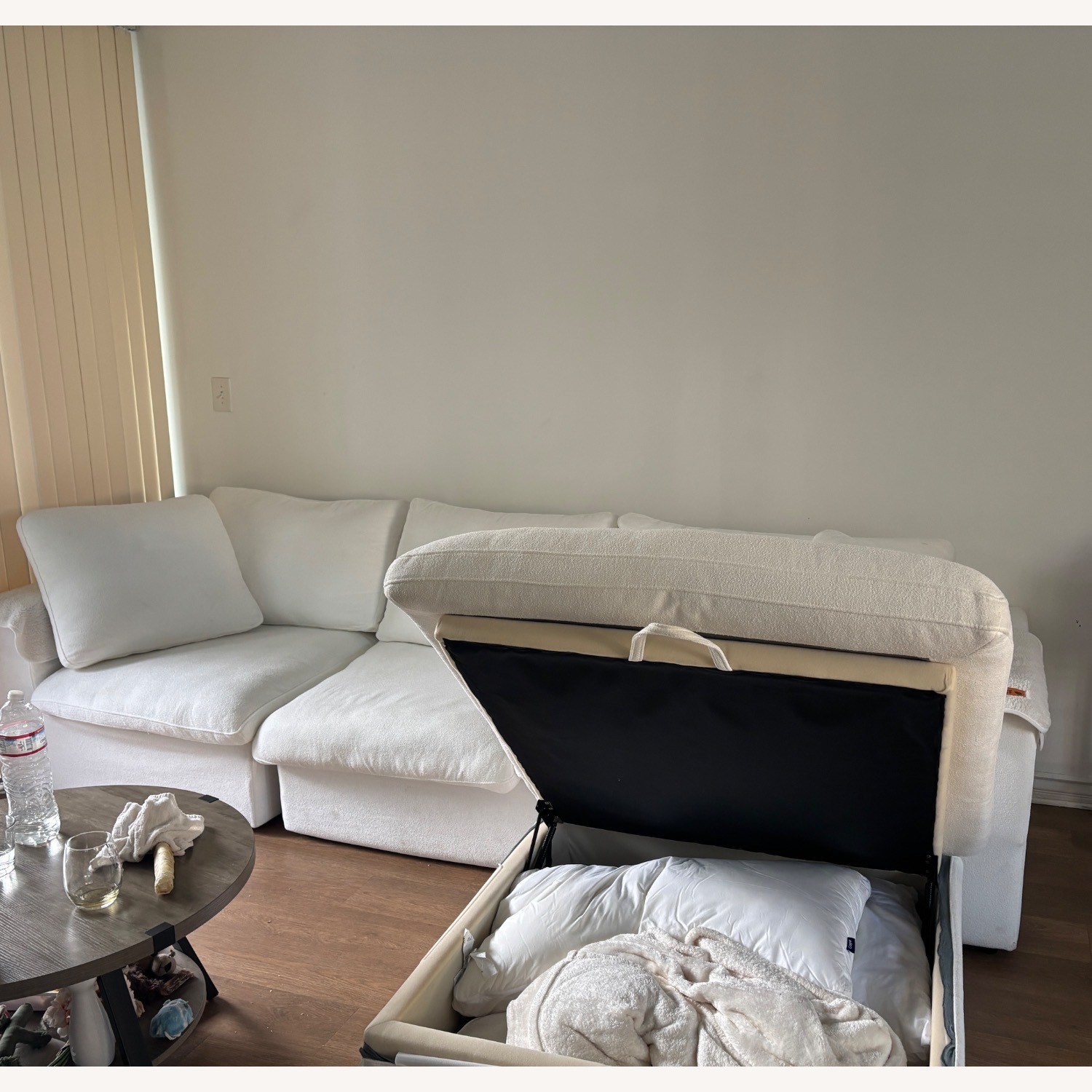 Bed Bath & Beyond Avex Home White Sectional - image-3