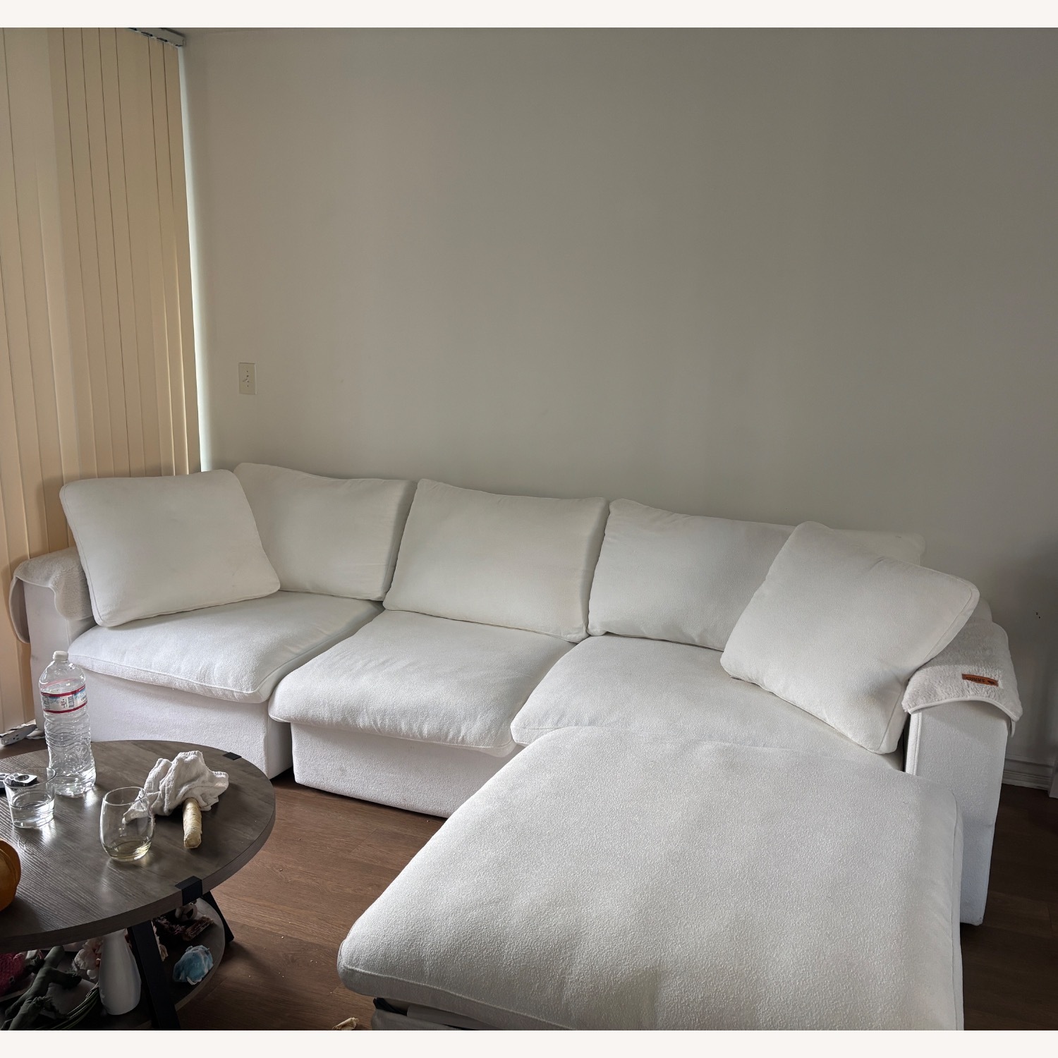 Bed Bath & Beyond Avex Home White Sectional - image-4