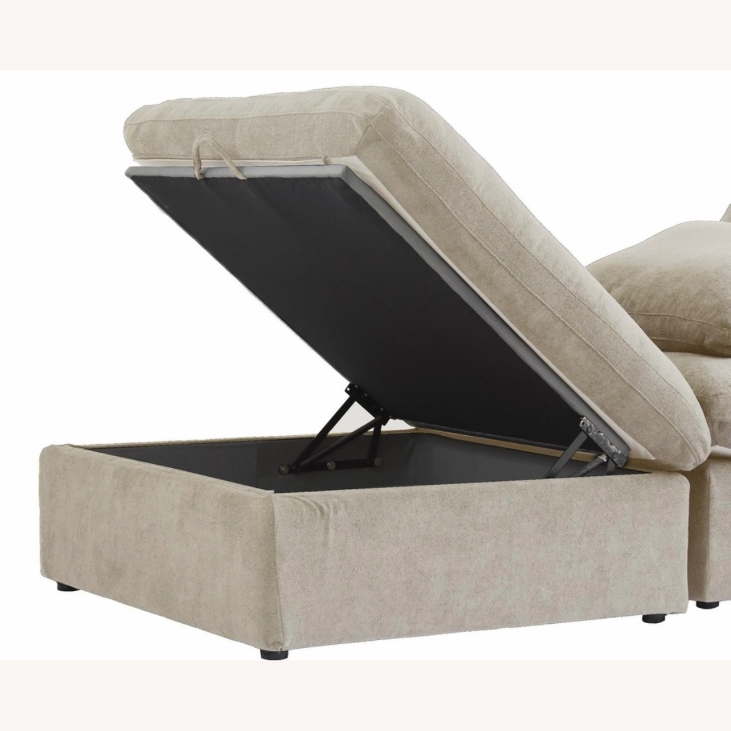 Bed Bath & Beyond Avex Home White Sectional - image-5