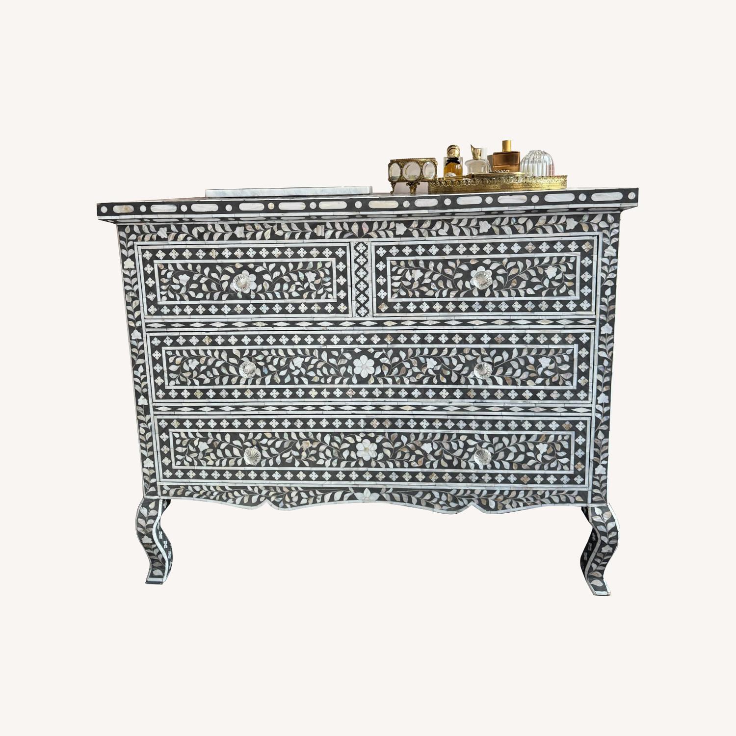 ABC Carpet and Home Bone Inlay Dresser - image-0