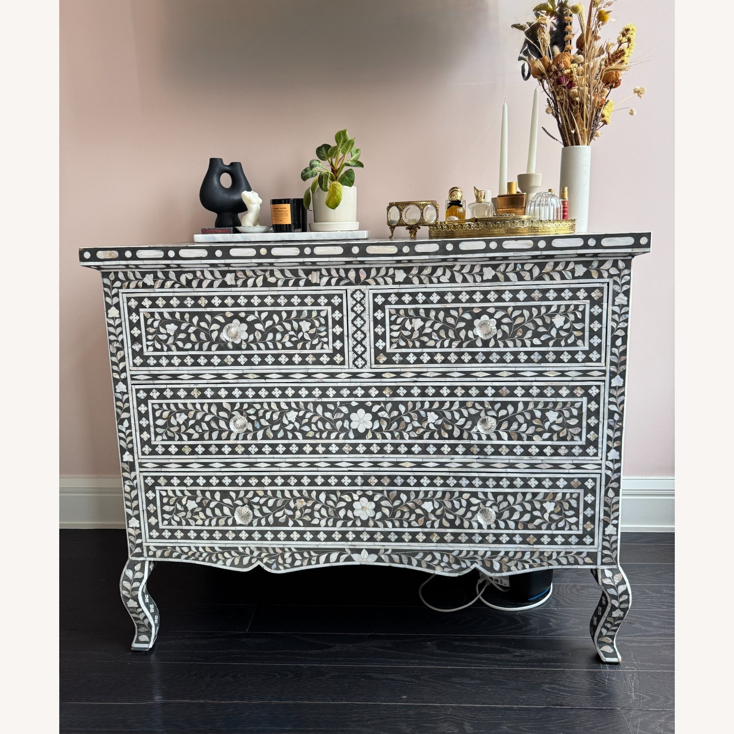 ABC Carpet and Home Bone Inlay Dresser - image-1