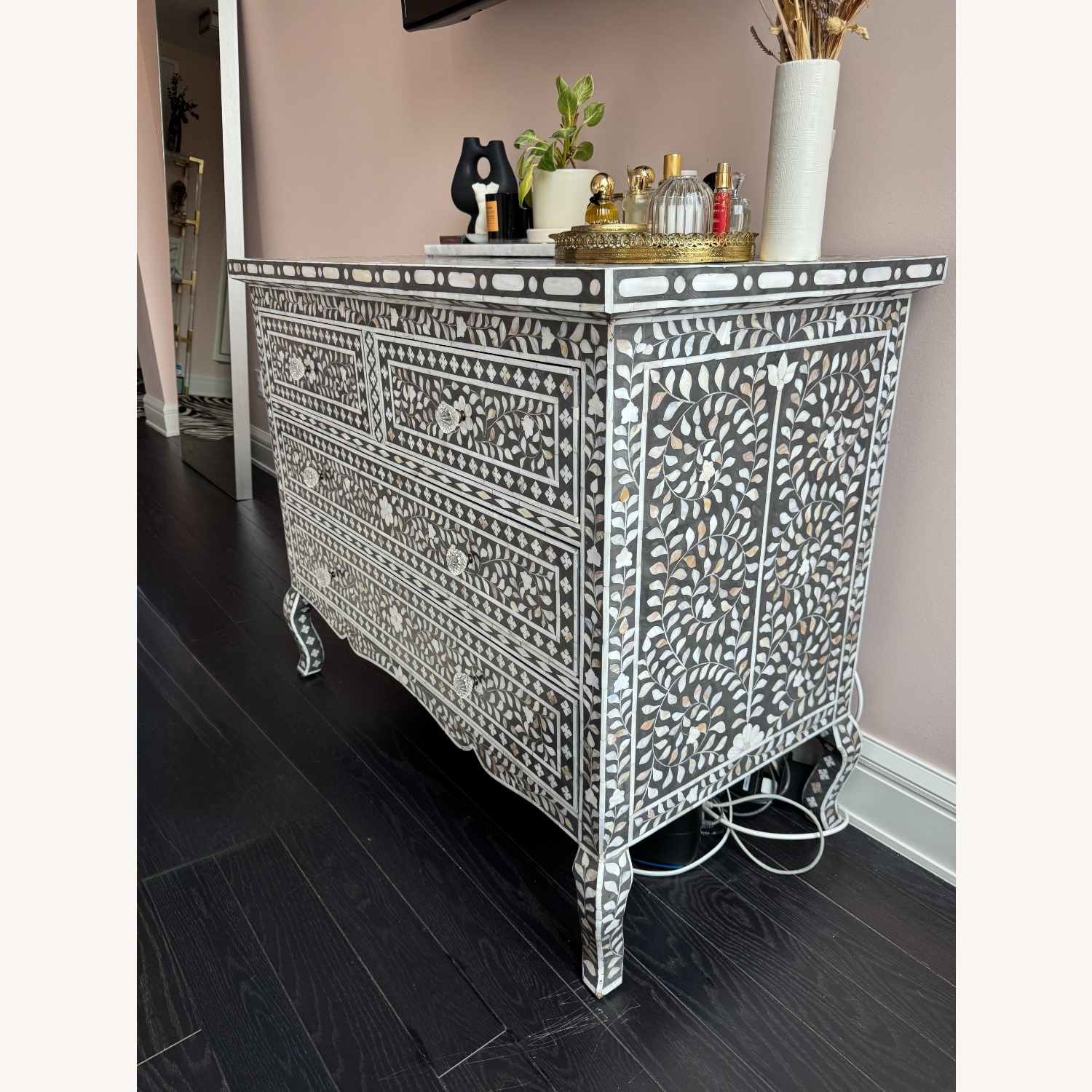 ABC Carpet and Home Bone Inlay Dresser - image-2