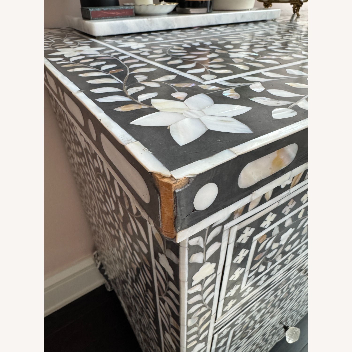 ABC Carpet and Home Bone Inlay Dresser - image-3