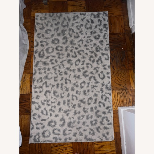 Used 3X5 Chic Leopard Area Rug for sale on AptDeco