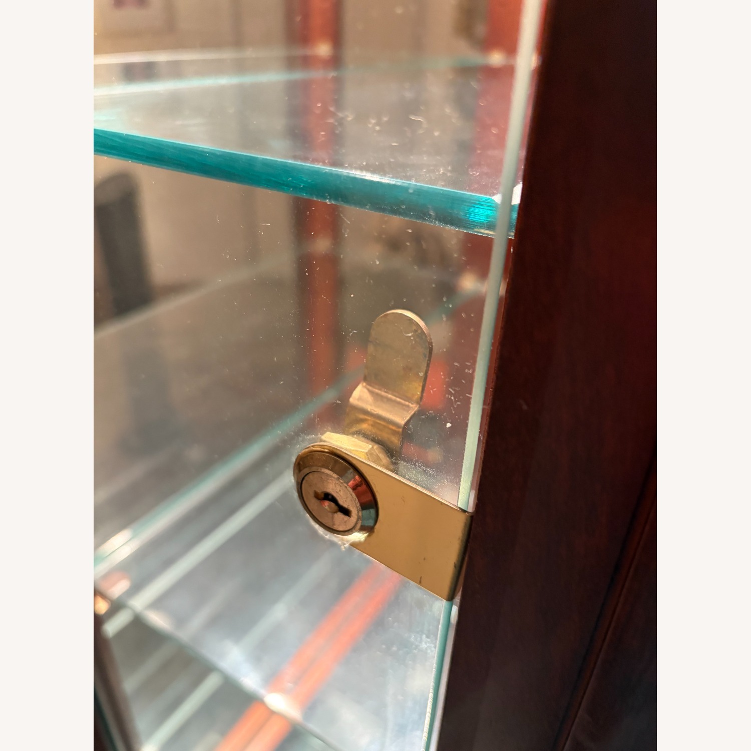 Pulaski Side Entry Curio with Glass Shelves - image-4