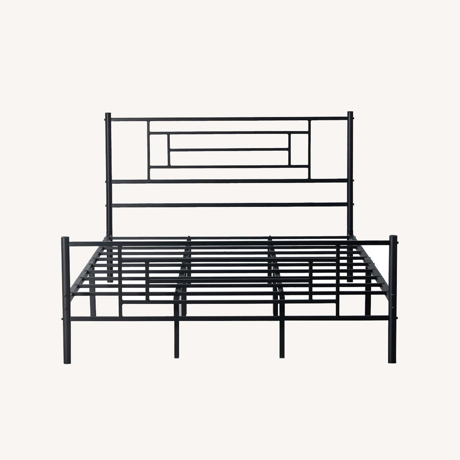 Wayfair Black Metal Full Bed - image-0