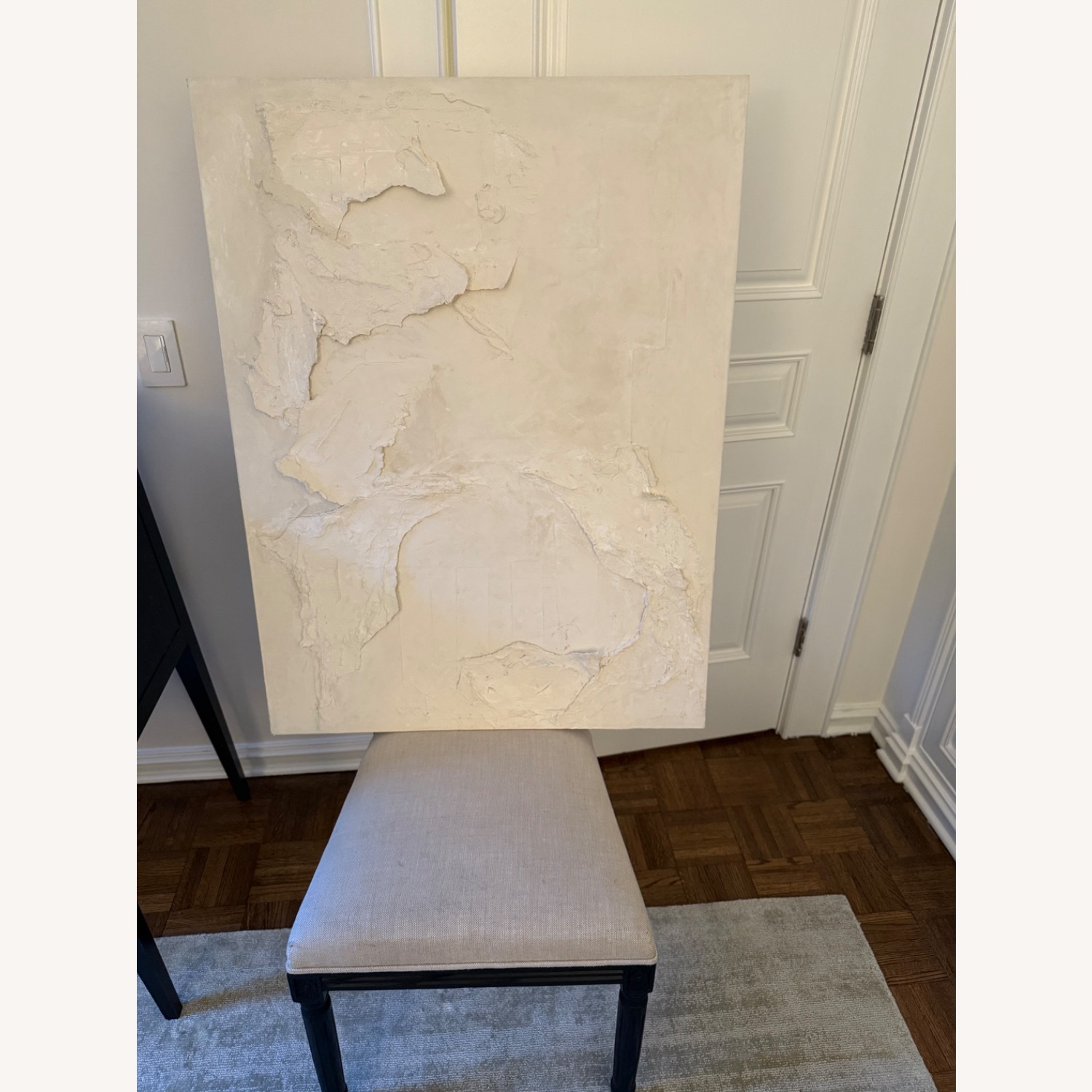 Mixed Medium Abstract Sand & Stone Canvas - image-4