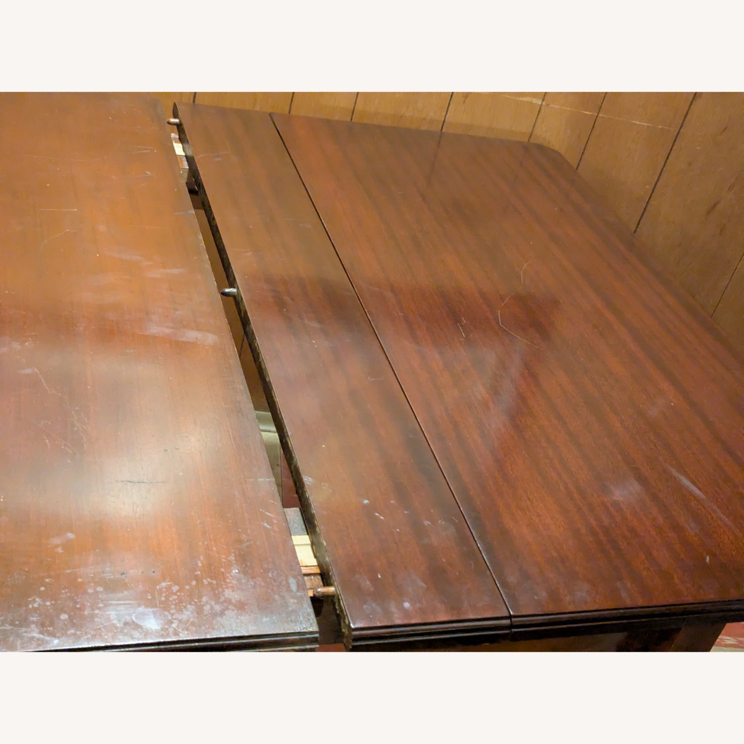 Vintage/Antique Dark Brown Dining Table - image-11