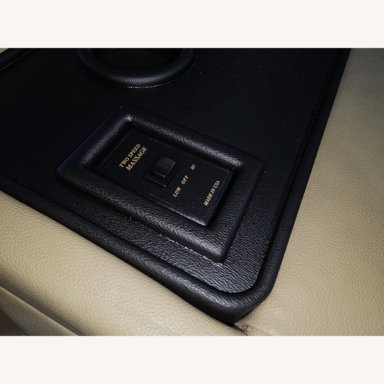 Natural Leather 3+ Seater Sofa - image-4