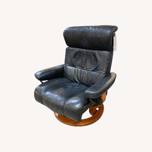 Used Stressless Ekornes Leather Recliner for sale on AptDeco