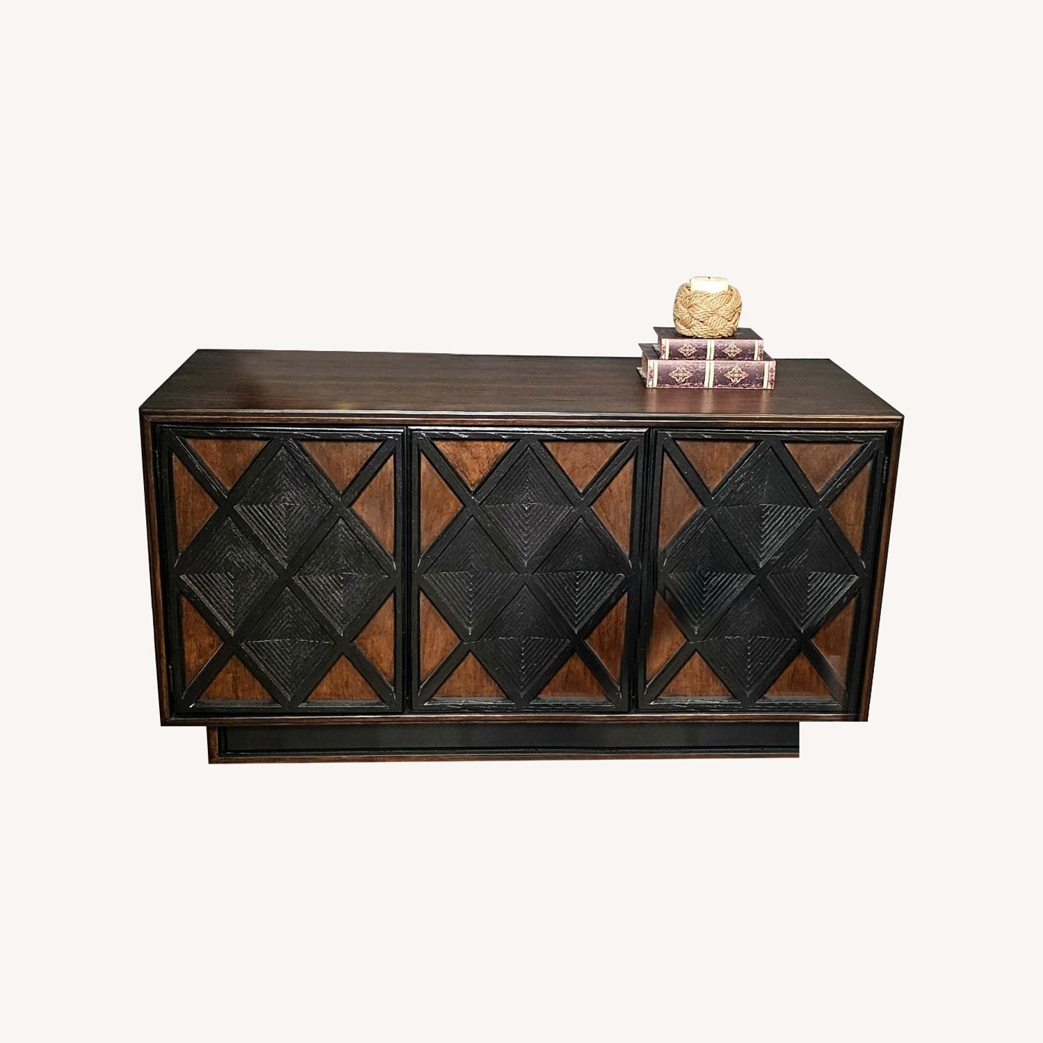 Kroehler Mid-Century Modern Sculptural Credenza - image-0