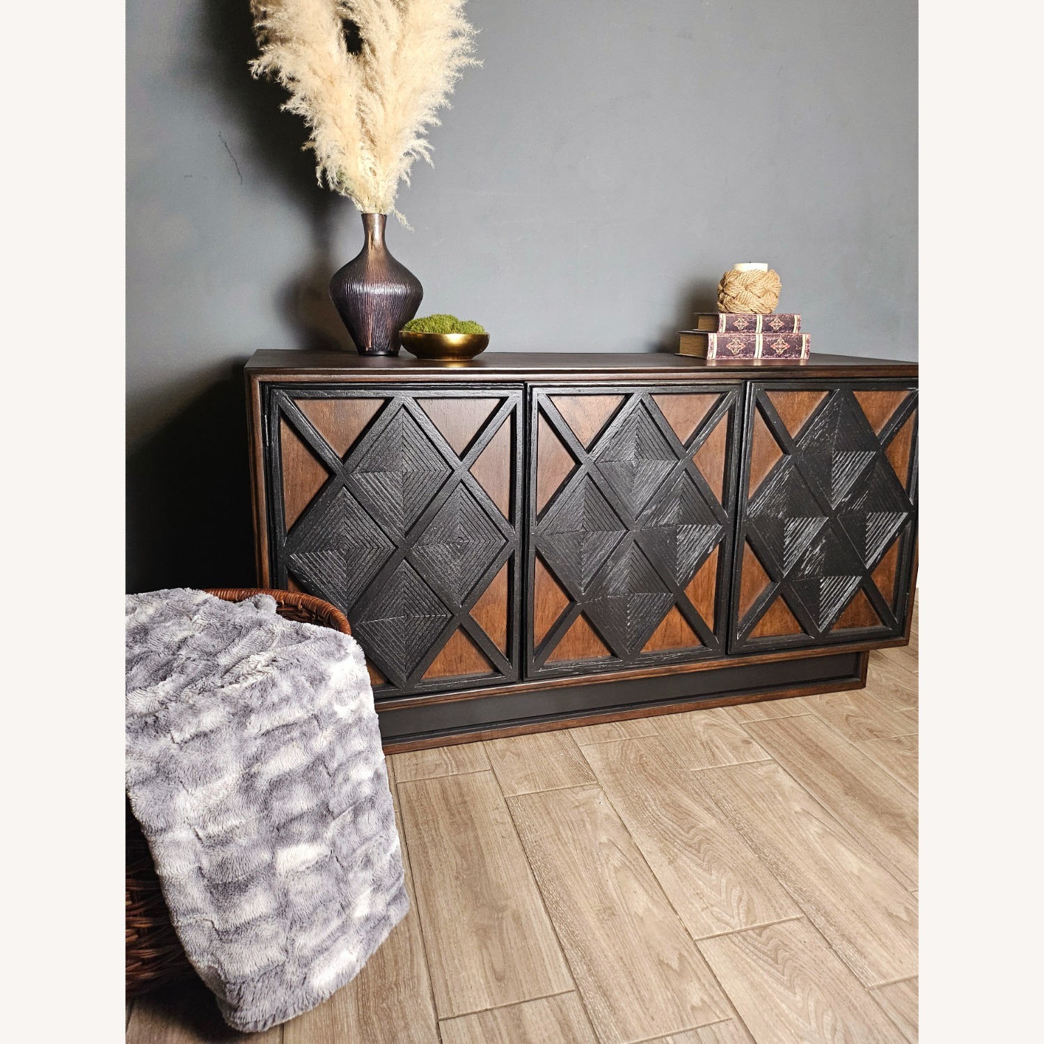 Kroehler Mid-Century Modern Sculptural Credenza - image-6