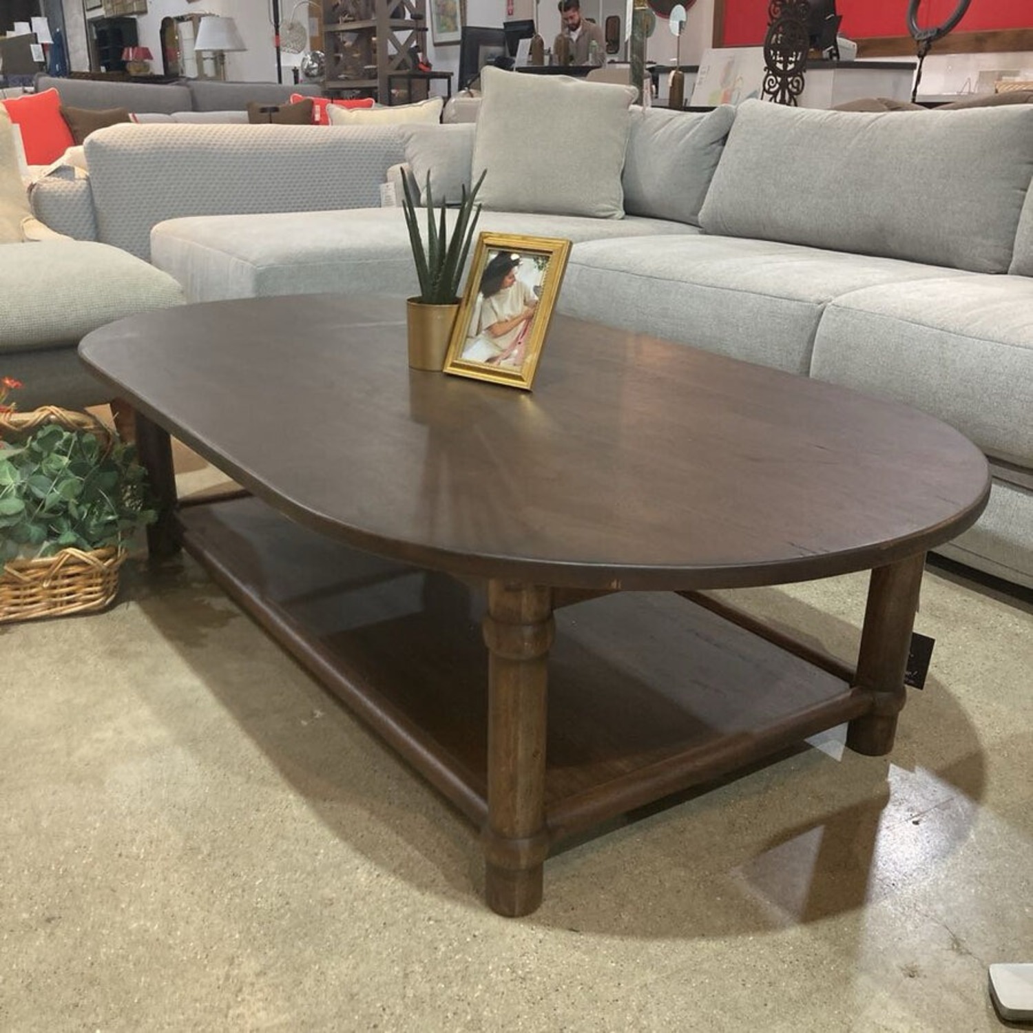 Lulu and Georgia Charnes Oval Coffee Table - image-4