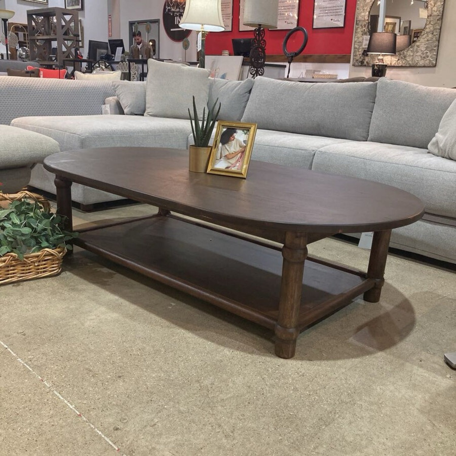 Lulu and Georgia Charnes Oval Coffee Table - image-2