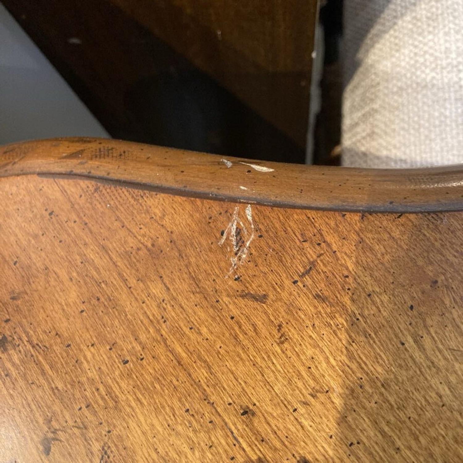 French Provincial Single Drawer Side Table - image-11