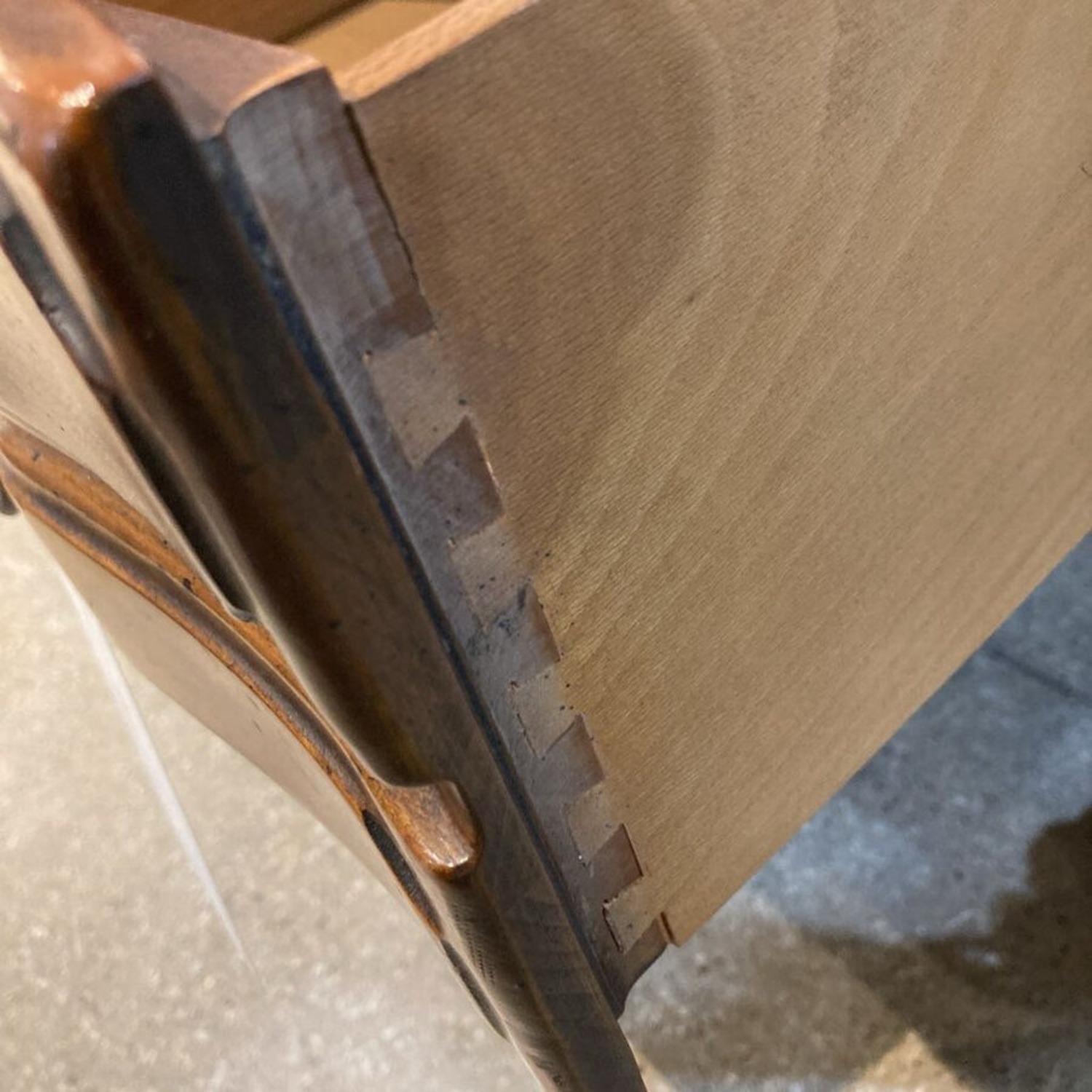 French Provincial Single Drawer Side Table - image-12