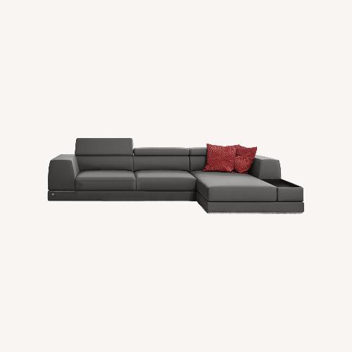 Used Zuri Encore Sectional Slate for sale on AptDeco